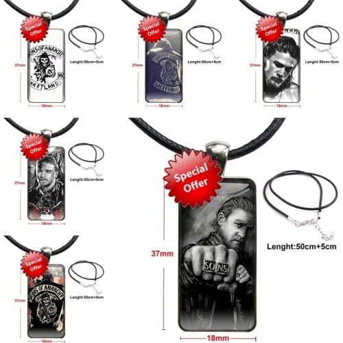 Extreme For Women Kids Gift Sons Of Anarchy Glass Pendant Galaxy Pendant Necklace Women Steel Plated Necklaces Jewelry