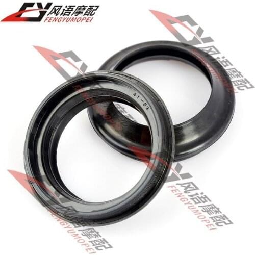 For Yamaha XJR400 FZ400 Dragstar 400 Motorcycle Front shock absorber Dust cover Fork seals Cover 41X53 Free Shipping