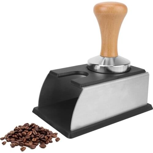 Coffee Tool Storage Base for Coffee Machine and Coffee Tamper Coffee Tamper Stand Stainless Steel Tamping Stand
