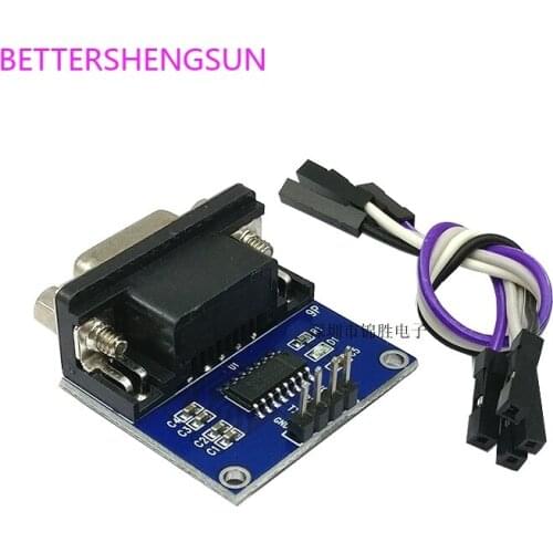 RS232 to TTL/Female serial to TTL/Serial module/Flash board MAX3232 chip