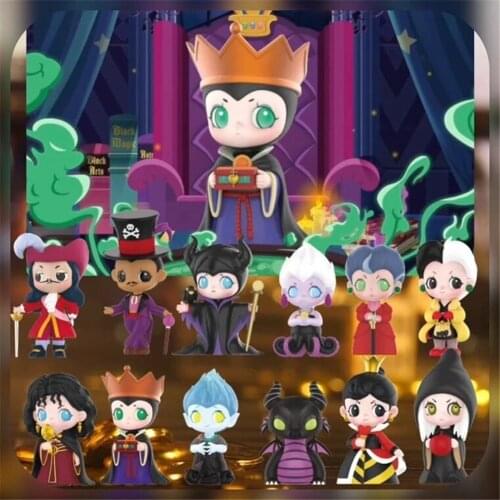 Disney Villains Series Maleficent Ursula Queen of Hearts Witch Action Figure Toys Gifts for children Collection Model Decoration