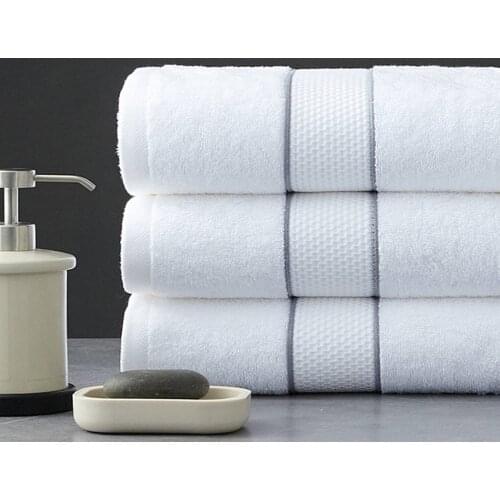 Super Soft Thick Cotton Bath Towel Set Face Hand Shower Towels for Home Bathroom Hotel Beach Adults Kids 3 Sizes High Quality