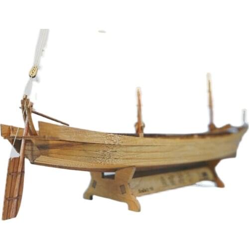 Cherry version Hobby ship model Kits Chinese fishing boat wooden sailing model kit