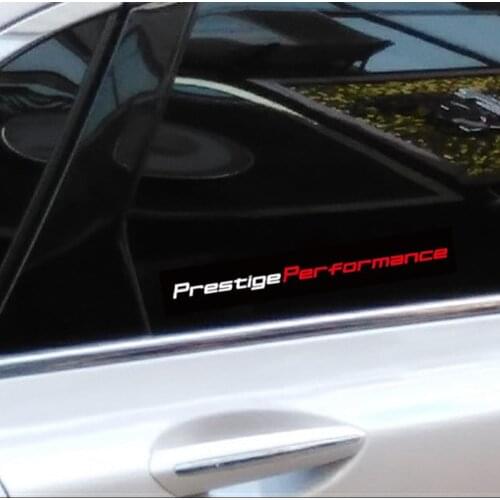 1Pcs Fashion Prestige performance English Vehicle Packing Windscreen Reflective Vehicle Car Sticker Car accessories Car styling