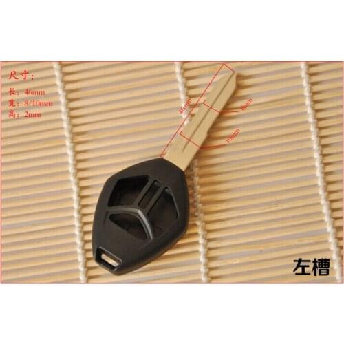 3 Buttons Replacement Remote Key Shell Case For Mitsubishi Eclipse Fob key Cover 5PCS/lot