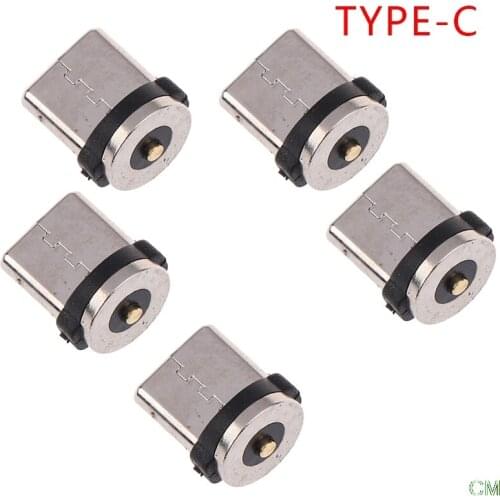 5pcs mobile phone charger magnetic data cable head charging cable adapter