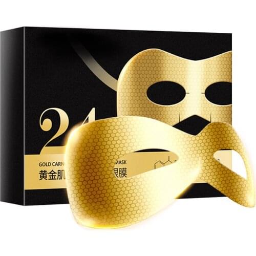 5Pcs Crystal Collagen Gold Honeycomb Eye Mask Anti-Aging Dark Circles Acne Beauty Patches For Eye Skin Care Remove Dark Circles