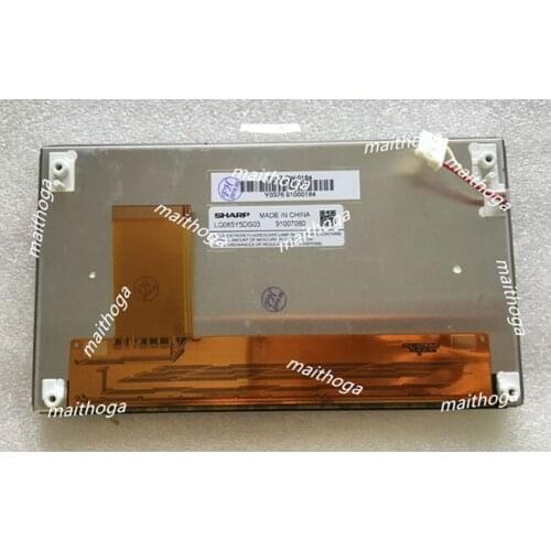 6.5 inch TFT LCD Display Screen LQ065Y5DG03 WVGA 800(RGB)*480
