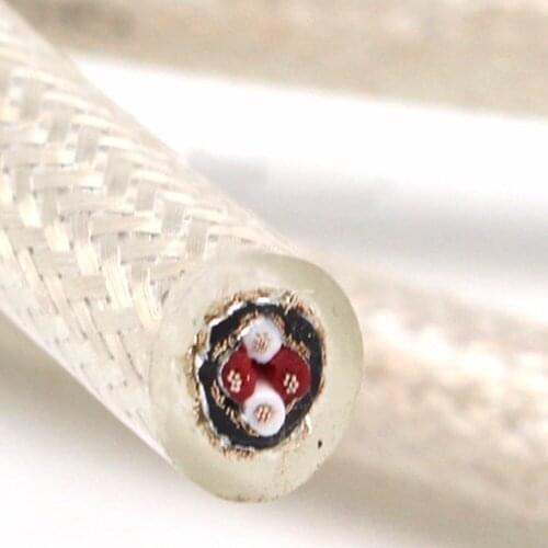 HIFI Audio Audiocrast A26 4 core Silver Plating RCA Audio Cable Signal Cable for Audiophile