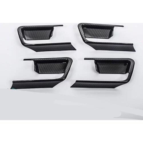 DNHFC Car Accessories For Toyota Prado LHD Interior Mouldings Interior door bowl decoration 2010-2015 2016 2017 2018