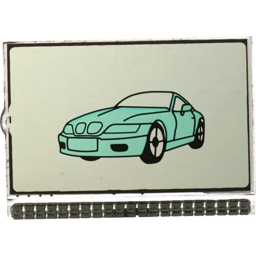 TW9030 LCD Display Car Auto Remote Control Alarm Anti-Theft Device Accessories 4cm x 2.5cm x 0.2cm