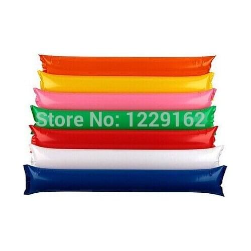 Free Shipping (10pairs/lot) Inflatable cheering stick air bang stick thunder stick for parties and sports games