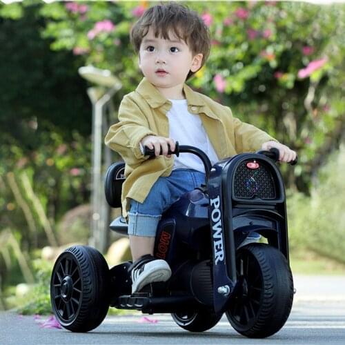 Childrens electric motorcycles, boys and girls, baby cars, rechargeable tricycles, music and lighting toys, baby carriages.gift