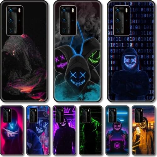 Cool man XX Phone Case For Huawei P 40 30 20 10 9 8 Lite E Pro Plus black cell shell