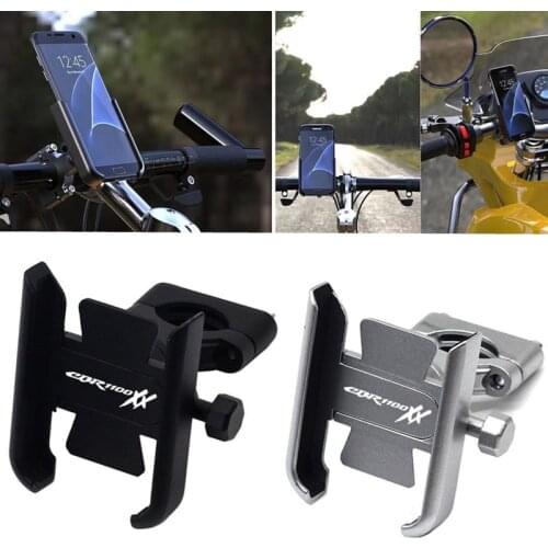 Motorcycle CNC Stand Bracket For Honda CBR1000XX CBR1000 XX cbr1000xx With LOGO GPS Handlebar Mobile Phone Holder Accessories