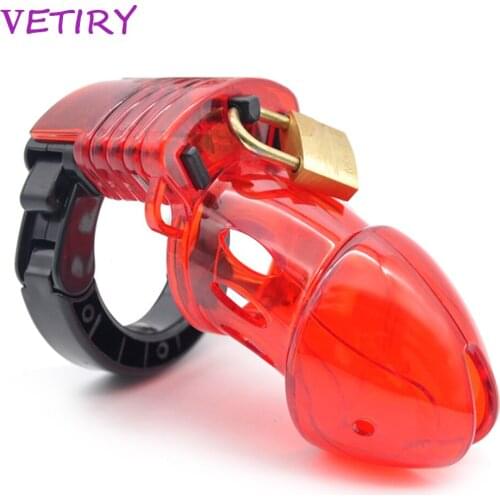 Cock Cage Penis Ring Bondage Belt CB6000 with Brass Lock Male Chastity Device Set Fetish Erotic Adult Sex Toys for Men Sex Shop