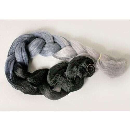 PRODİVA AFRICA PIGTAIL SYNTHETIC HAIR, RASTA HAIR 3-17 NO OMBRE