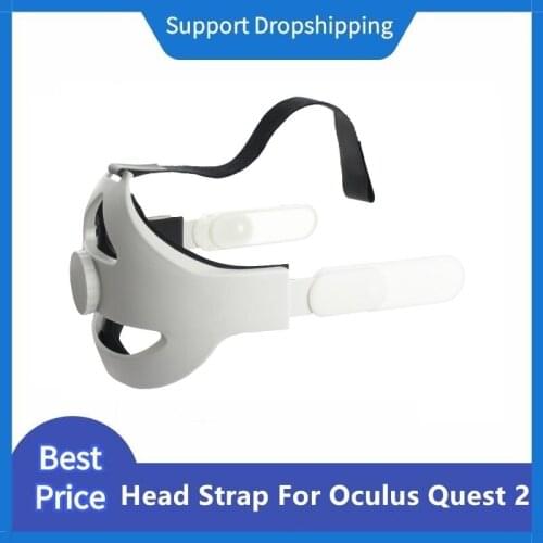 Adjustable halo Strap for Oculus Quest 2 VR,Increase Supporting forcesupport and improve comfort-Virtual Reality Access