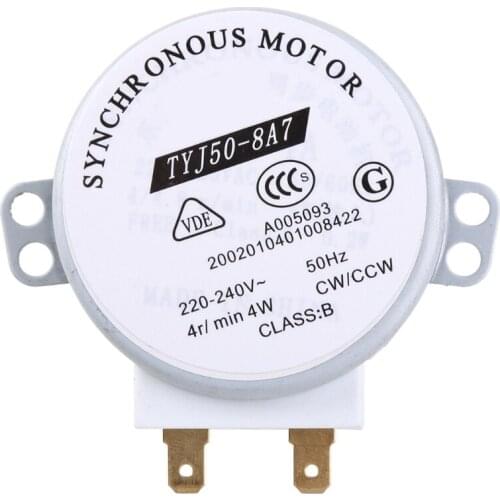 AC 220-240V 4W 6RPM 48mm Synchronous Motor for Air Blower 50/60Hz TYJ50-8A7 Tray