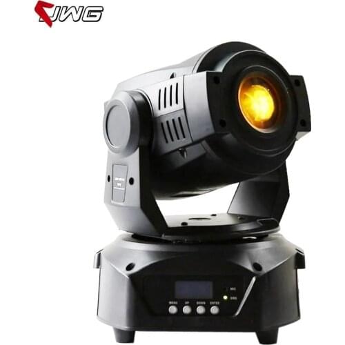 Free Shipping 2pcs/lot 90W Mini Spot Moving Head Led Follow Spot DMX Stage Holiday Light Projector DJ