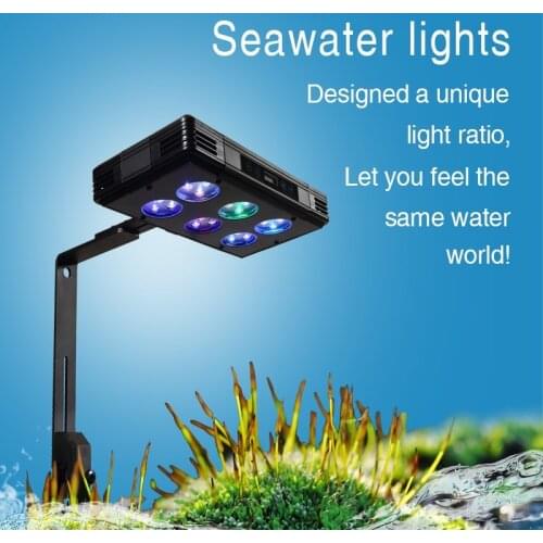 Full Spectrum Marine reef tank LED light A052 A075 coral grow white blue aquarium fish tank SPS LPS color grow led lamp