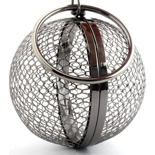 Girl Hollow Out Women Glitter Evening Bags Metal day Clutches bags Chain Shoulder Cross body Bag Ladies Party Box Clutch Purse