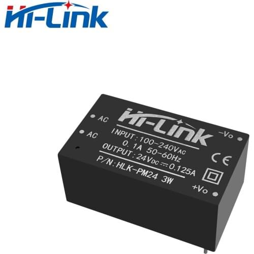 100-240Vac to 24V 3W MINI Power Supply Module HLK-PM24 Step-Down