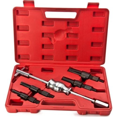 5pcs Inner Blind Bearing Puller Set Internal Slide Hammer Tool Remover