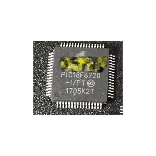 Free shipping 10pcs/lot PIC18F6720-I/PT PIC18F6720 18F6720 new
