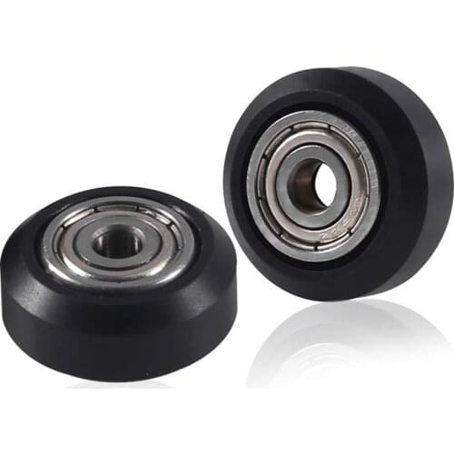 CNC Openbuilds Plastic wheel pom with 625zz idler pulley gear passive round wheel perlin wheel for Ender 3 CR10 CR-10S