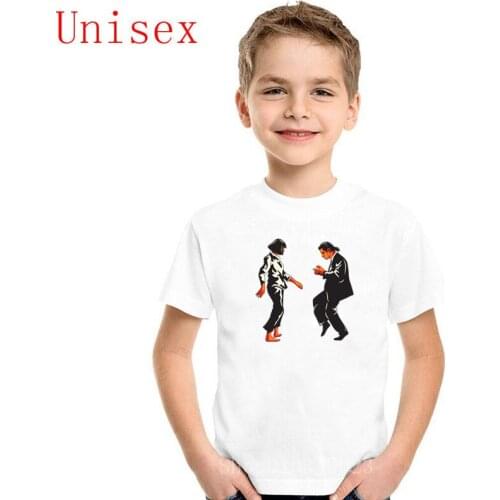 Jack Rabbit Slims pulp fiction children T-shirts Quentin High Quality Kids T Shirts Funny boy clothes girls clothes Hipster Tops