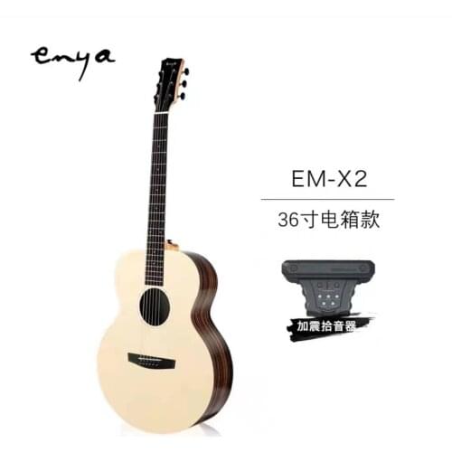 Enya / Enya x23a spruce veneer folk guitar beginners girls travel 36 inch electric box men and women
