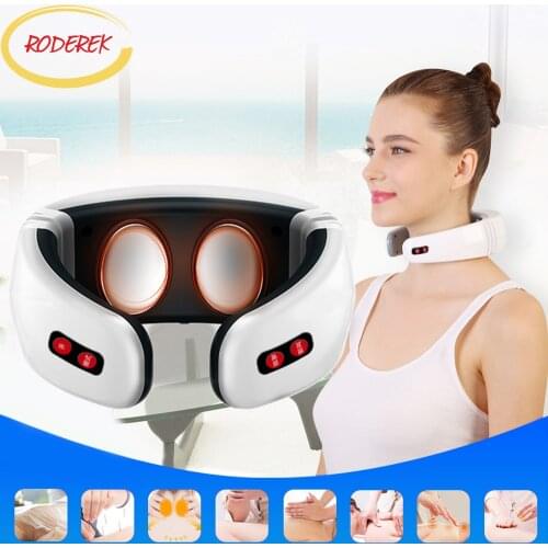 Cervical Spine Physiotherapy, Simulation of Traditional Chinese Medicine Massager, Smart Pulse Stickers for Deep Texture Problem