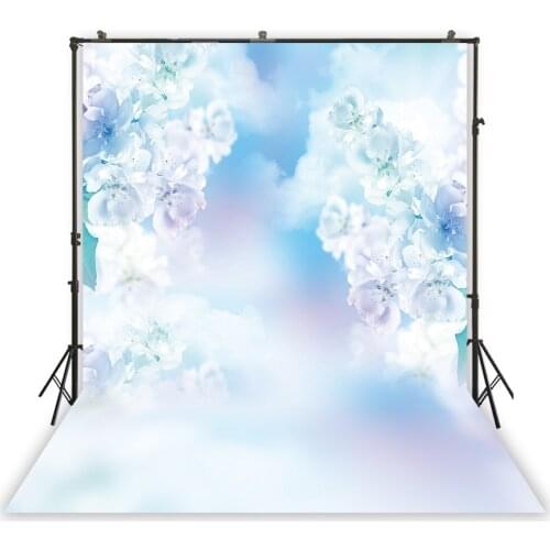 HUAYI Photography Backdrop Spring Flowers Floral Newborns Child Photo Background Studio Customize Photobooth Backdrops XT-7126