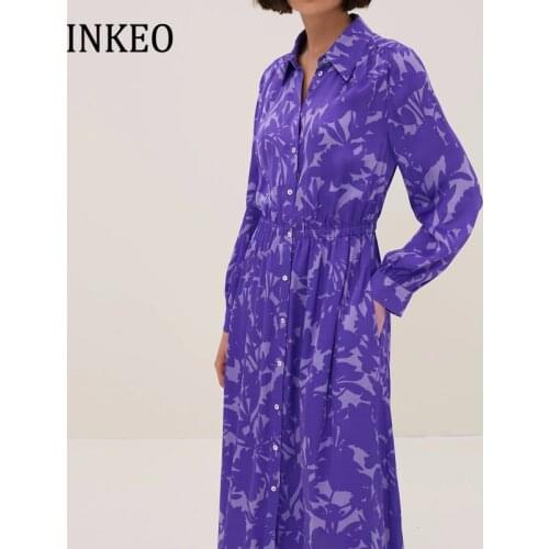 Inkeo Fashionable Shirt Dresses