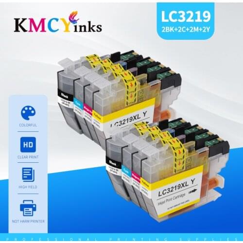 KMCYinks LC3219 LC3219XL Full Ink Cartridge For Brother MFC-J5330DW J5335DW J5730DW J5930DW J6530DW J6935DW Printer lc3217