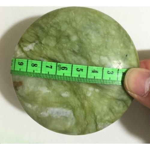 4pc Mushroom Natural green jade body massager hot stone SPA body slimming relieving pain relaxation back Leg Pain Relieve Relief