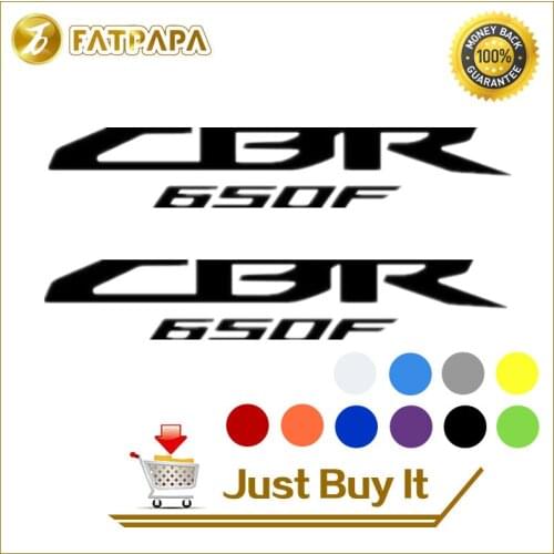 Motorcycle bike Fuel tank Wheels Fairing notebook Luggage helmet MOTO Sticker decals For honda CBR 650F CBR650F