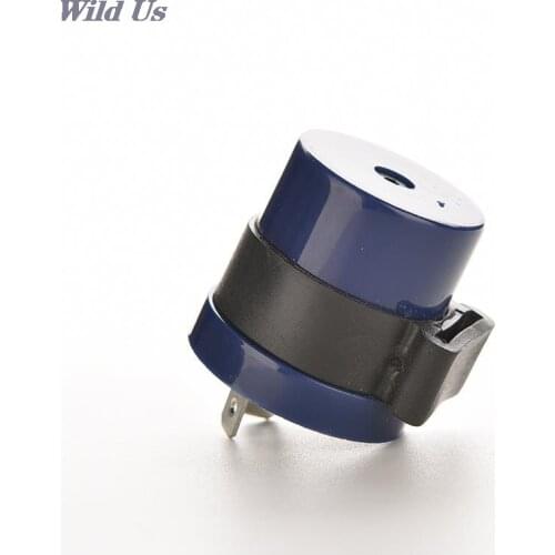 Motor Buzzer Flasher Relay Indicator DC 6V 12V Input 2 Pins Motorcycle Blue Inbuilt Beeper Flasher Turn Signal LED Blinker