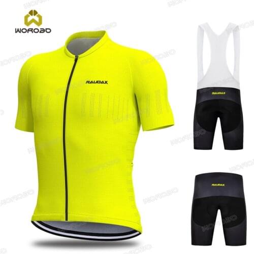 Mens Cycling Clothing Fashion Cycling Jersey Set Riding Bike Clothes Short Sleeve Sports Bicycle Suit Breathable Ropa Ciclismo