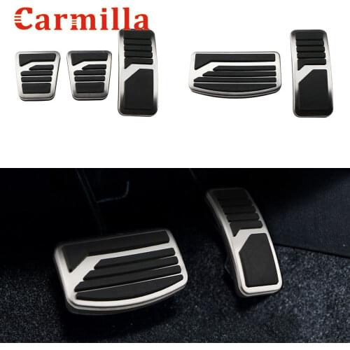 AT MT Car Clutch Brake Accelerator Pedal Foot Rest Pad Covers Fit for Mitsubishi ASX Outlander Eclipse Cross Pajero Lancer EX CA