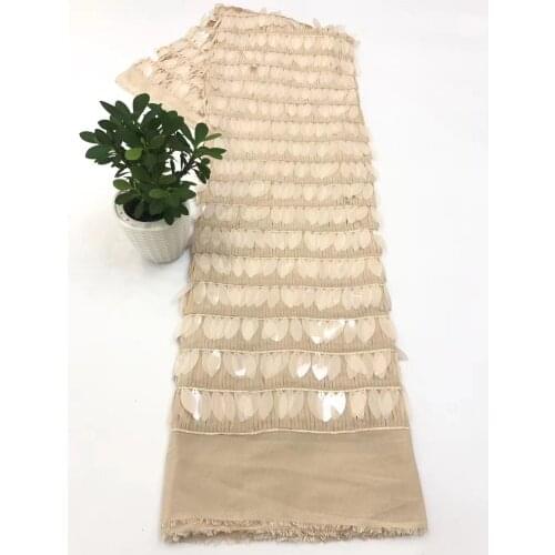 The Latest Nigeria Lace Fabric 2021 High Quality Lace African Lace Fabric Wedding French Tulle Lace Fabric D4176