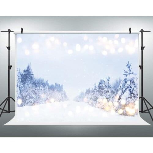 Christmas background 7x5ft photo photography background snow party ice snow christmas tree newborn custom name studio background