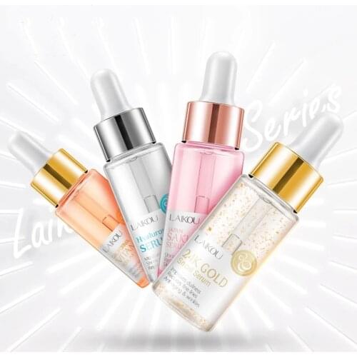 Serum Japan Sakura Essence Anti-Aging Hyaluronic Acid Pure 24K Gold Whitening Acne Treatment Vitamin C Skin Care Face Serum