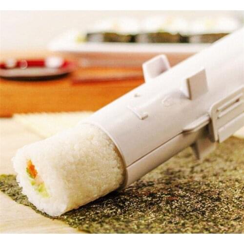 Sushi Bazooka Sushi Maker Roller Rice Mold Vegetable Meat Rolling Tool Kitchen Sushi Tool DIY Sushi Making Machine