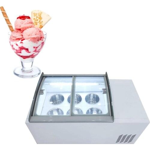 High Quality Ice Cream Display Cabinet Commercial Ice Cream Showcase