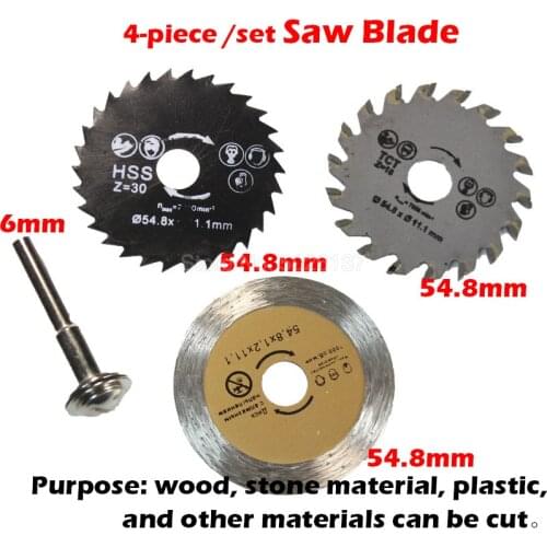 1Set High-speed-steel Drill Disc Cutter Disk Power Cutoff Electric Drills Woodworking Circular Rotary Blade Wheel Discs Set Tool