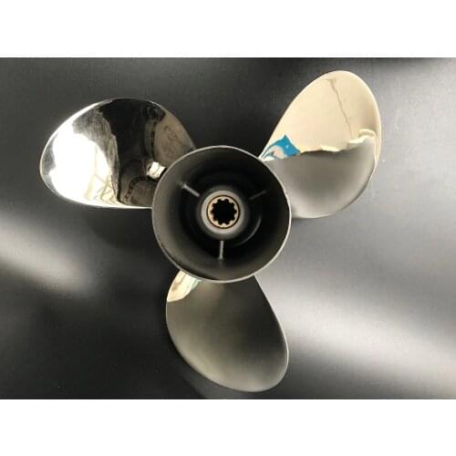 9 1/4x9 for Honda 9.9hp-15hp propeller 8 tooth fit honda outboard boat motors stainless steel propellers
