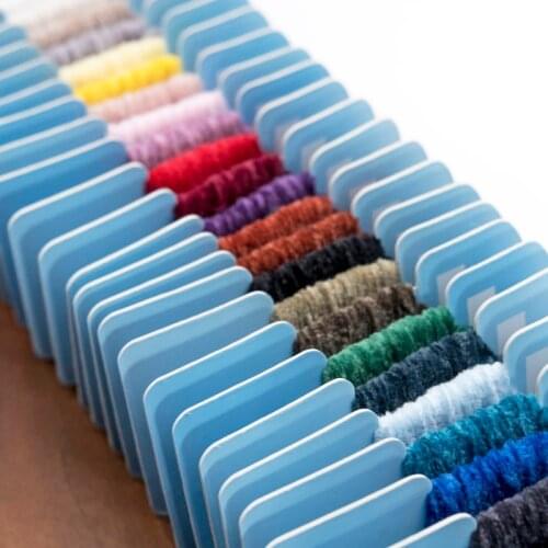 French embroidery accessories materials chenille solid color 24 colors 5 meters starting from