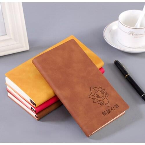 A5 Sheepskin Notebook Retro Business Suit PU Notepad B5 Office Diary Book